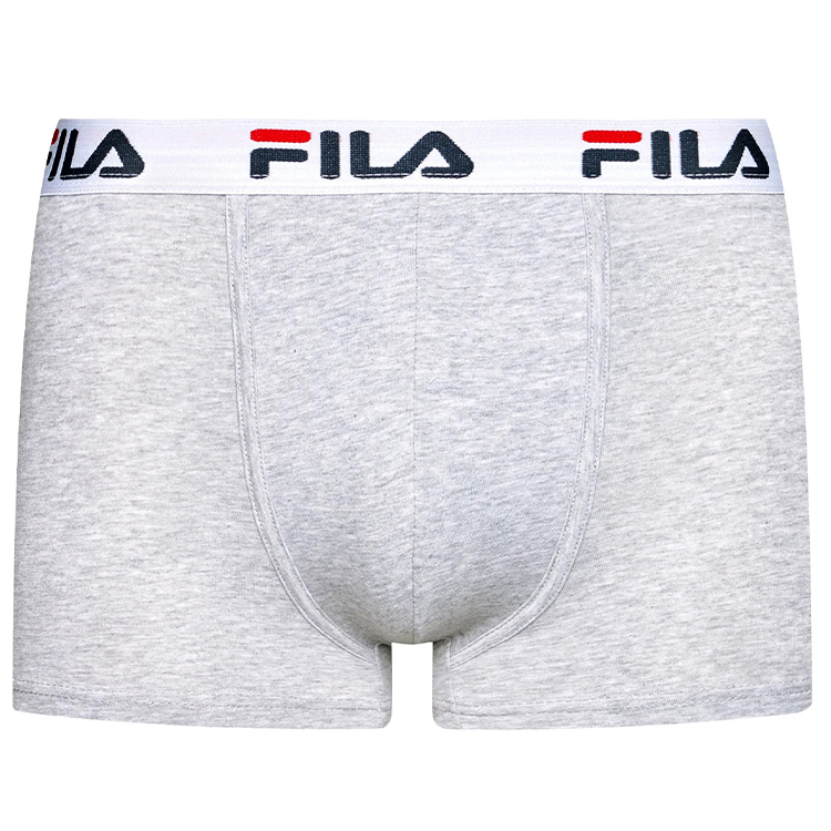 Boxeri Fila UW MAN BOXER 2 PACK ELASTIC WITH LOGO L Gri Barbati photo 1 Boxeri Fila UW MAN BOXER 2 PACK ELASTIC WITH LOGO L Gri Barbati photo 1
