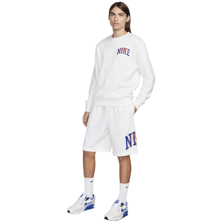 Sorti de bărbați Nike M CLUB FT SHORT ARCH GX S Alb photo 2