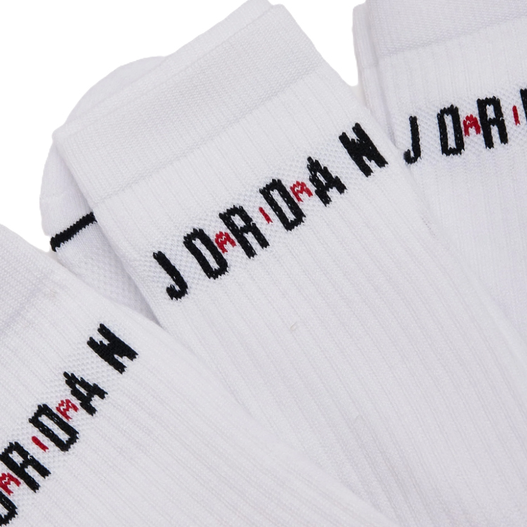 Sosete Unisex Nike U J ED POLY CREW JOR 6PR M Alb photo 2