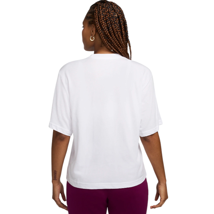 Tricou Nike W NK DF SLAM SS TEE L Alb Femei photo 4