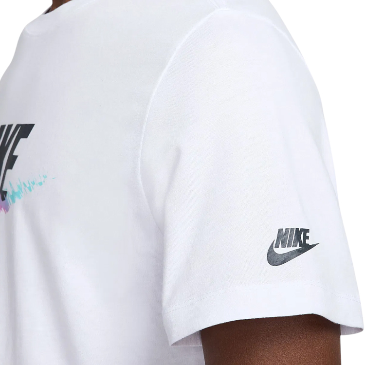 Tricou bărbătesc Nike M NSW TEE 6MO FTRA XS Alb photo 4