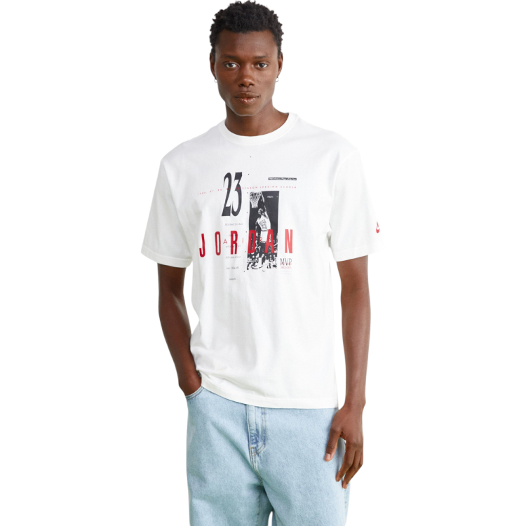 Tricou bărbătesc Nike M J REISSUE GX SS CREW XS Alb photo 3