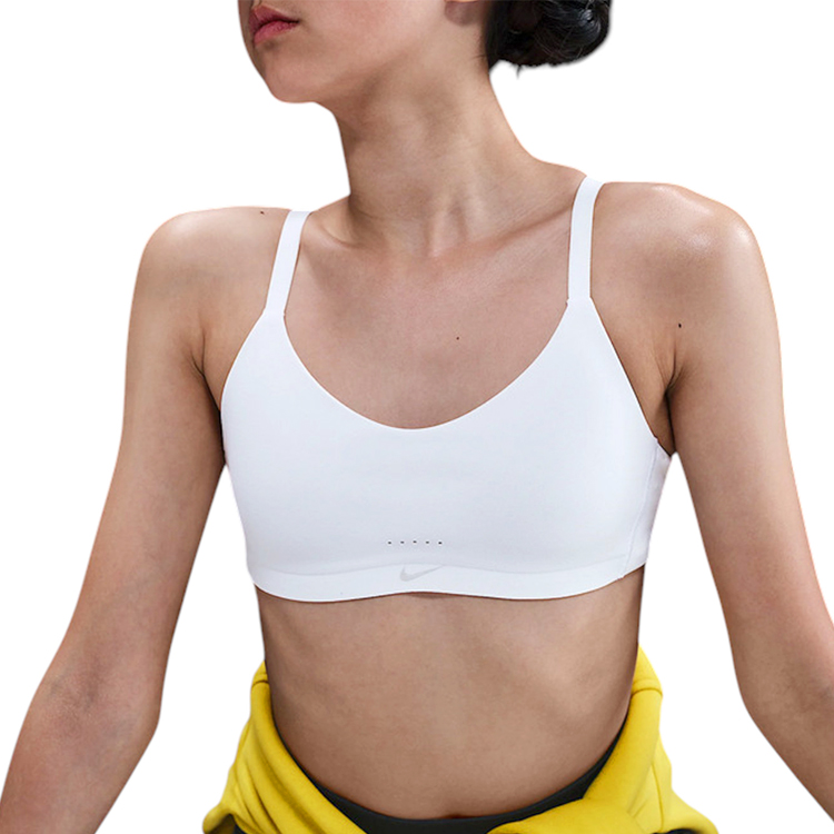Bra sportive Nike G NK ALATE BRA L Alb Femei photo 3