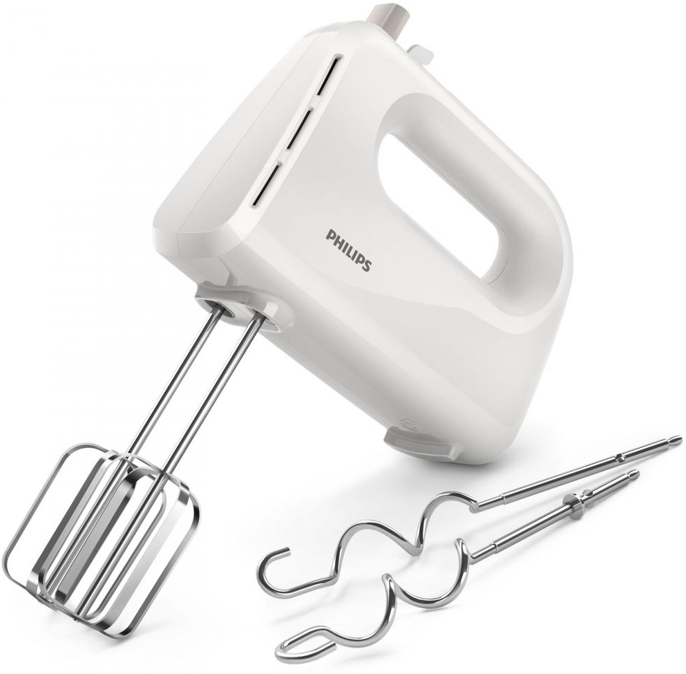 Миксер Ручной Philips HR370500 / 5 скоростей / Белый photo 6
