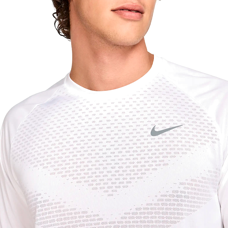 Tricou bărbătesc Nike M NK DFADV STRIDE SS TOP XXL Alb photo 3