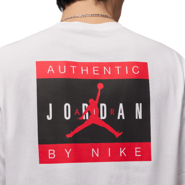 Tricou bărbătesc Nike M J BRAND AUTH JRDN SS CREW XXXL Alb photo 2