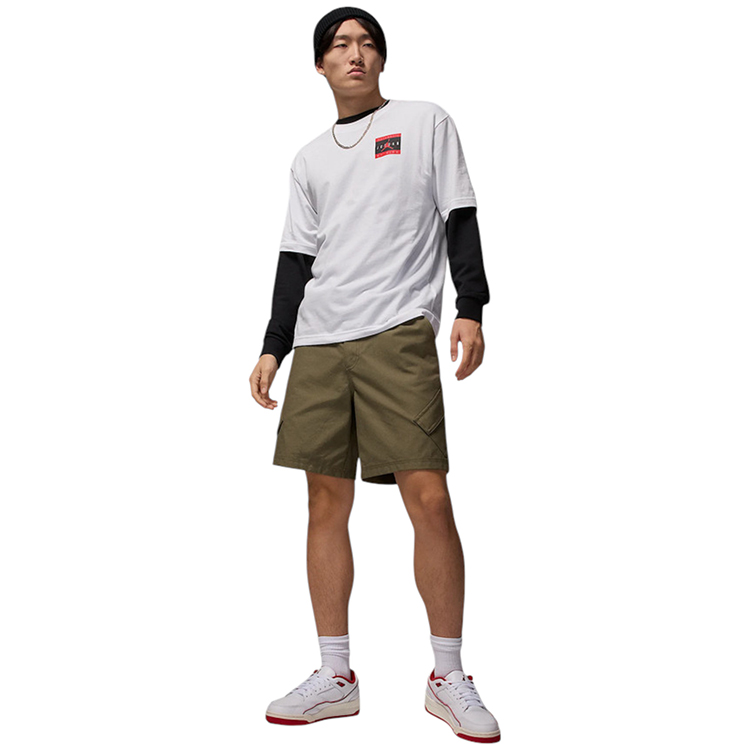 Tricou bărbătesc Nike M J BRAND AUTH JRDN SS CREW XXXL Alb photo 3