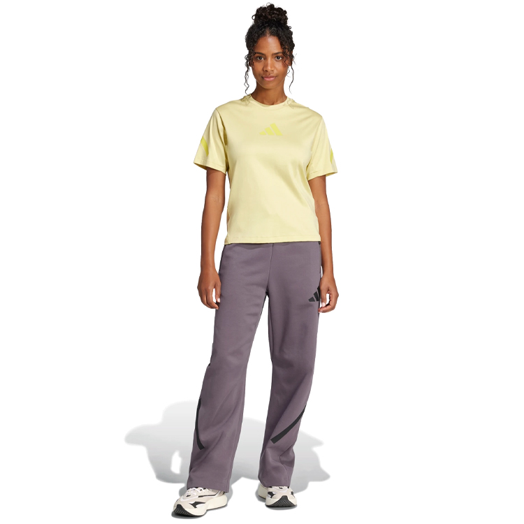 Tricou Adidas W Z.N.E. TEE XXS Galben Femei photo 2
