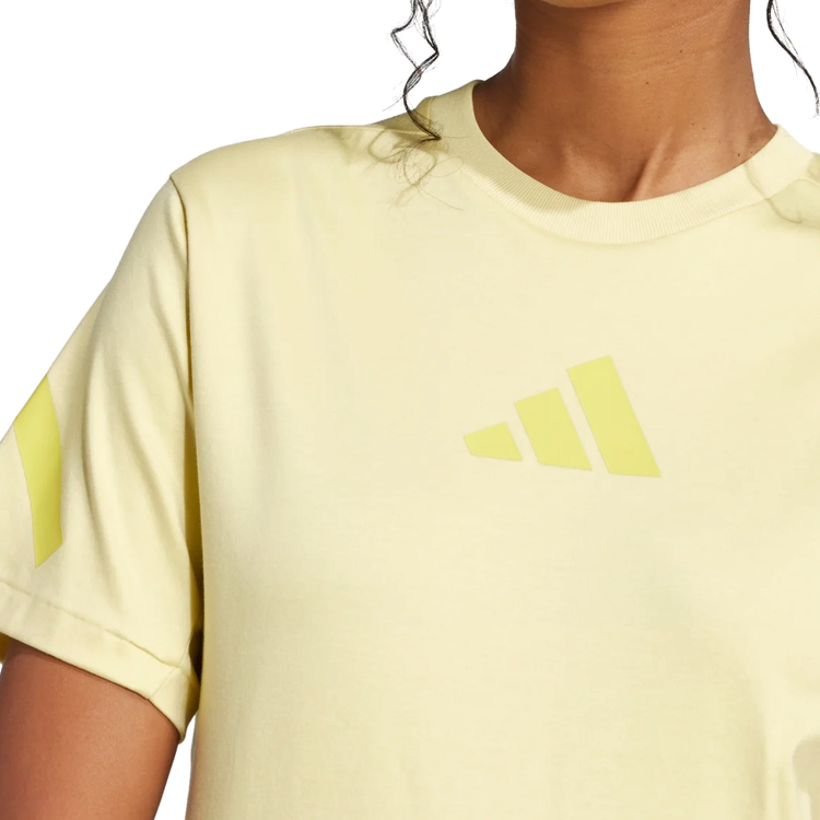 Tricou Adidas W Z.N.E. TEE XXS Galben Femei photo 4