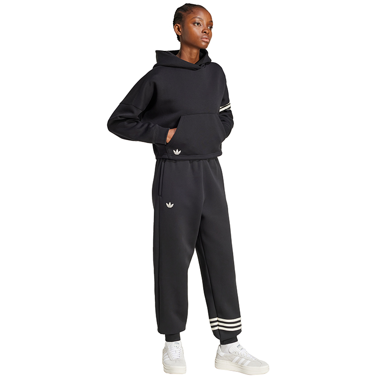 Hanorac Adidas NEUCL HOODIE XS Negru Femei photo 2