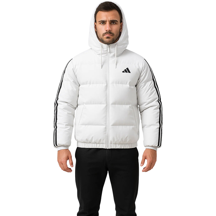 Geacă pt Barbati Adidas ESS 3S P D HD J XS Alb photo 1 Geacă pt Barbati Adidas ESS 3S P D HD J XS Alb photo 1