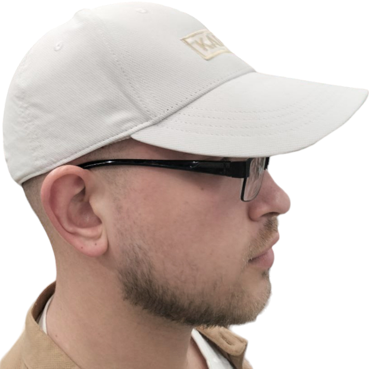 Chipiu Kailas Baseball Cap  One size Alb photo 2