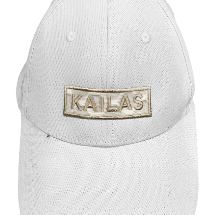 Chipiu Kailas Baseball Cap  One size Alb photo 3