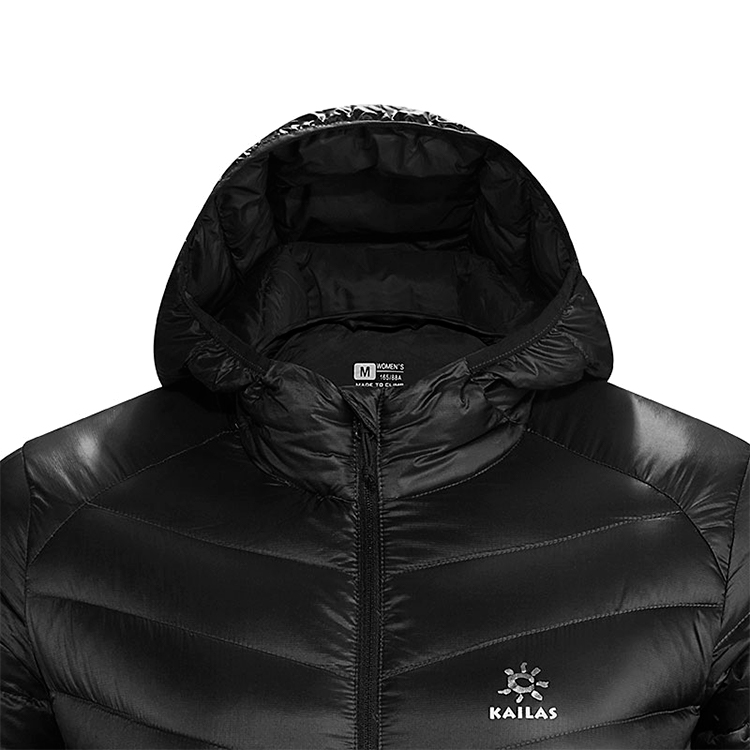 Scurta Kailas Lightweight Goose Down Hooded Jacket Womens S Negru Femei photo 2