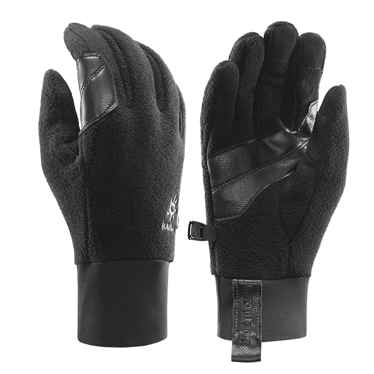 Перчатки трекинговые Kailas Fleece Gloves Mens Черный photo 1 Перчатки трекинговые Kailas Fleece Gloves Mens Черный photo 1