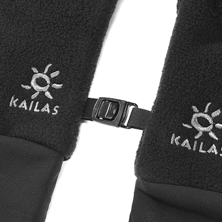 Перчатки трекинговые Kailas Fleece Gloves Mens Черный photo 3