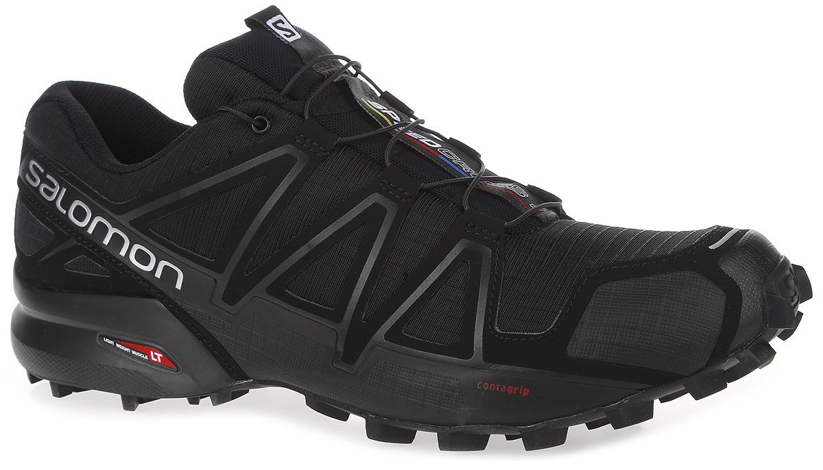 Кроссовки Salomon SPEEDCROSS 4 / Мужской / 41.5 / Черный photo 3