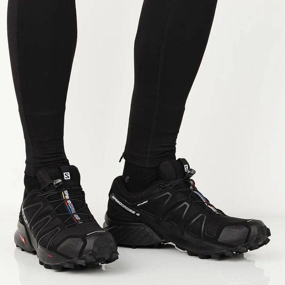 Кроссовки Salomon SPEEDCROSS 4 / Мужской / 41.5 / Черный photo 5
