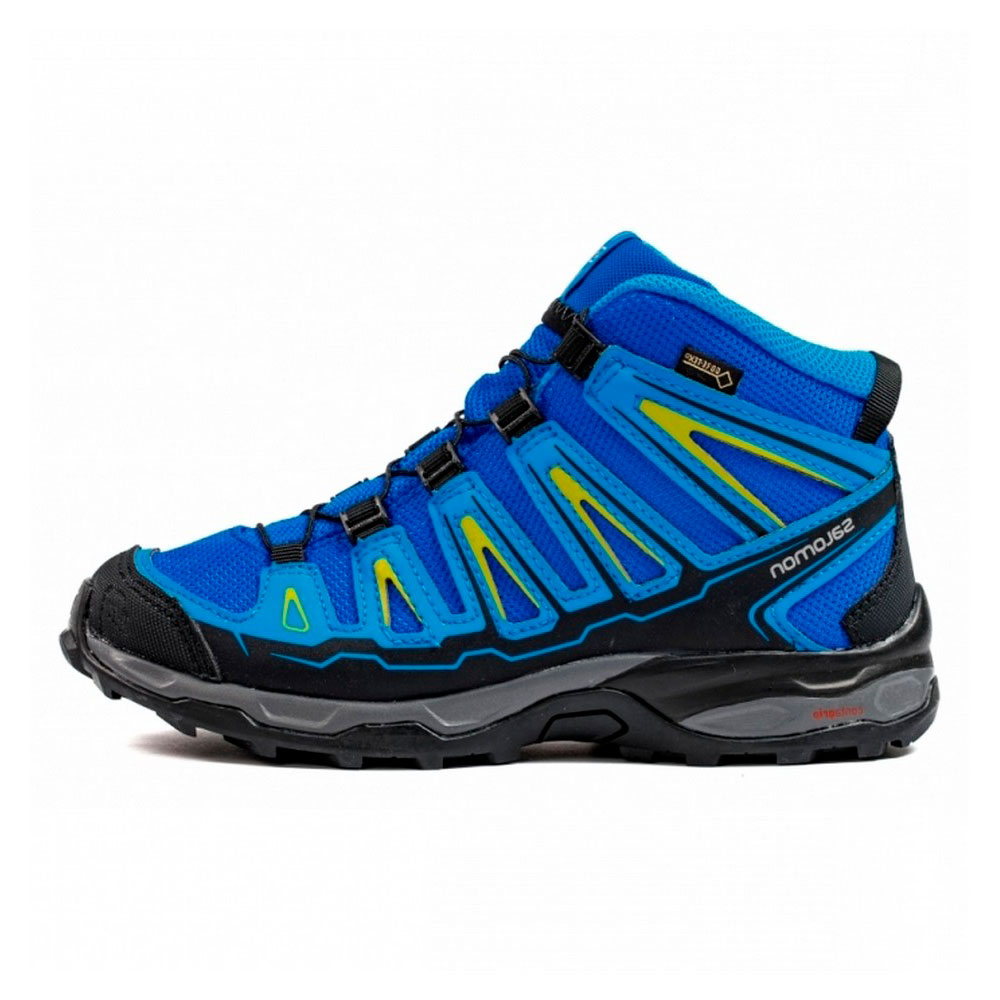 Ботинки Salomon X-ULTRA MID GTX J / Мужской / 35 / Синий photo 1 Ботинки Salomon X-ULTRA MID GTX J / Мужской / 35 / Синий photo 1