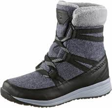 Incaltaminte Sport Salomon HEIKA CS WP pt Femei / / Negru-gri photo 1