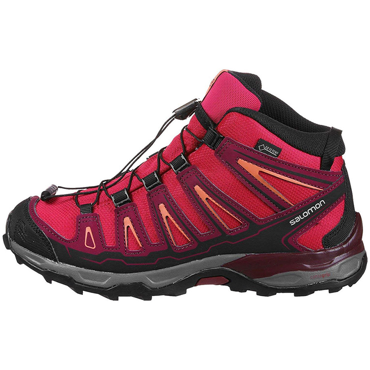 Ботинки Salomon X-ULTRA MID GTX J / Женский / 31 / Красный photo 1