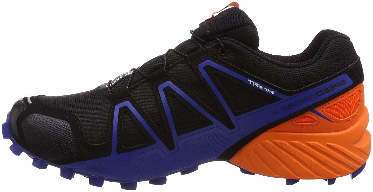 Incaltaminte Sport Salomon SPEEDCROSS 4 GTX pt Barbati / 44.5 / Negru-albastru photo 1 Incaltaminte Sport Salomon SPEEDCROSS 4 GTX pt Barbati / 44.5 / Negru-albastru photo 1