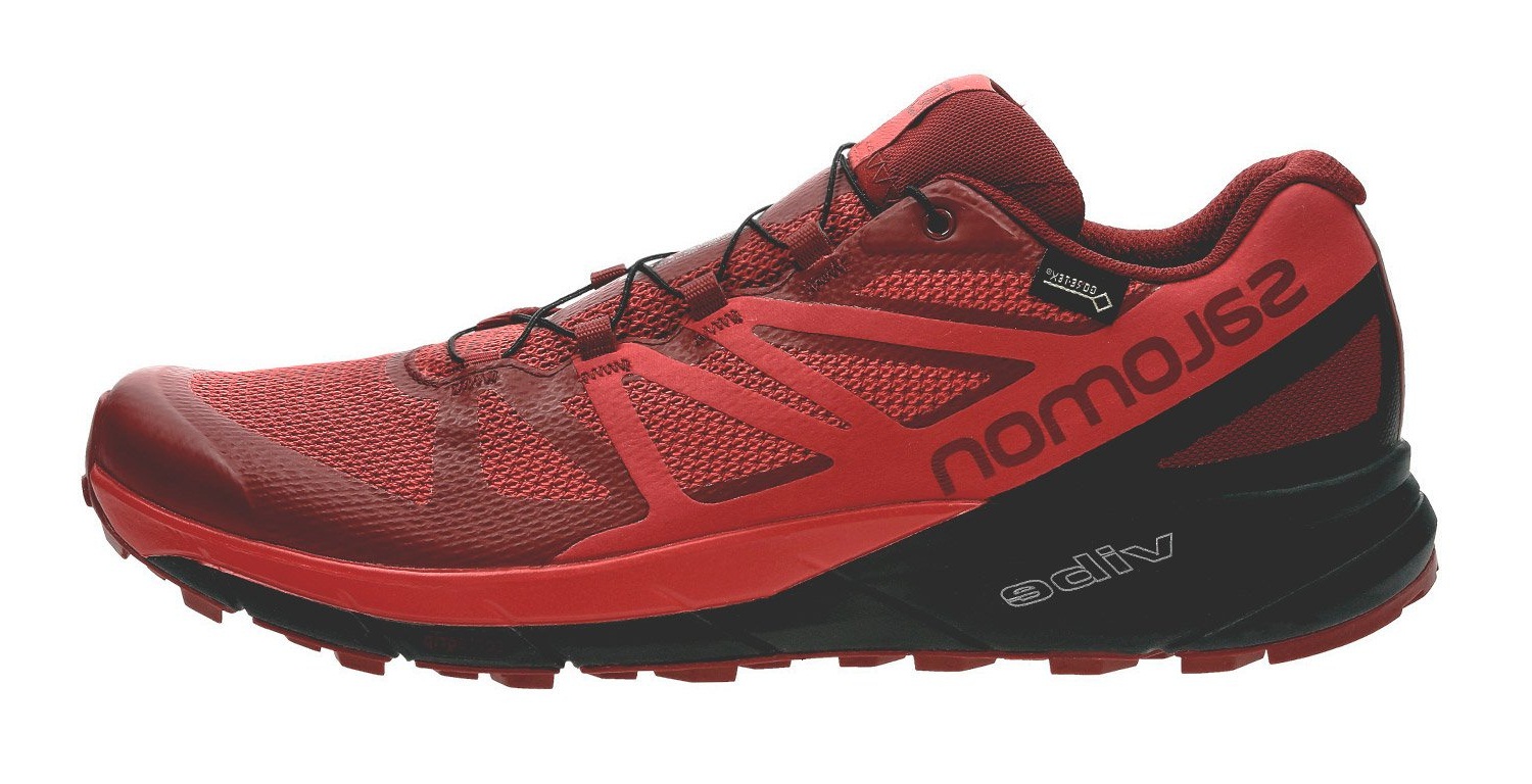 Кроссовки Salomon SENSE RIDE GTX INVISIBLE FIT RD D / Мужской / 46.5 / Красный/Черный photo 1 Кроссовки Salomon SENSE RIDE GTX INVISIBLE FIT RD D / Мужской / 46.5 / Красный/Черный photo 1