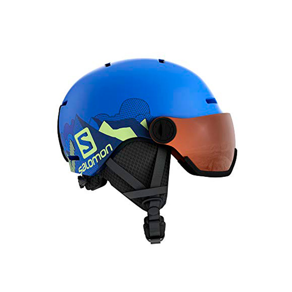 Casti de schi Salomon HELMET GROM VISOR KM 5356 Albastru Barbati photo 1 Casti de schi Salomon HELMET GROM VISOR KM 5356 Albastru Barbati photo 1