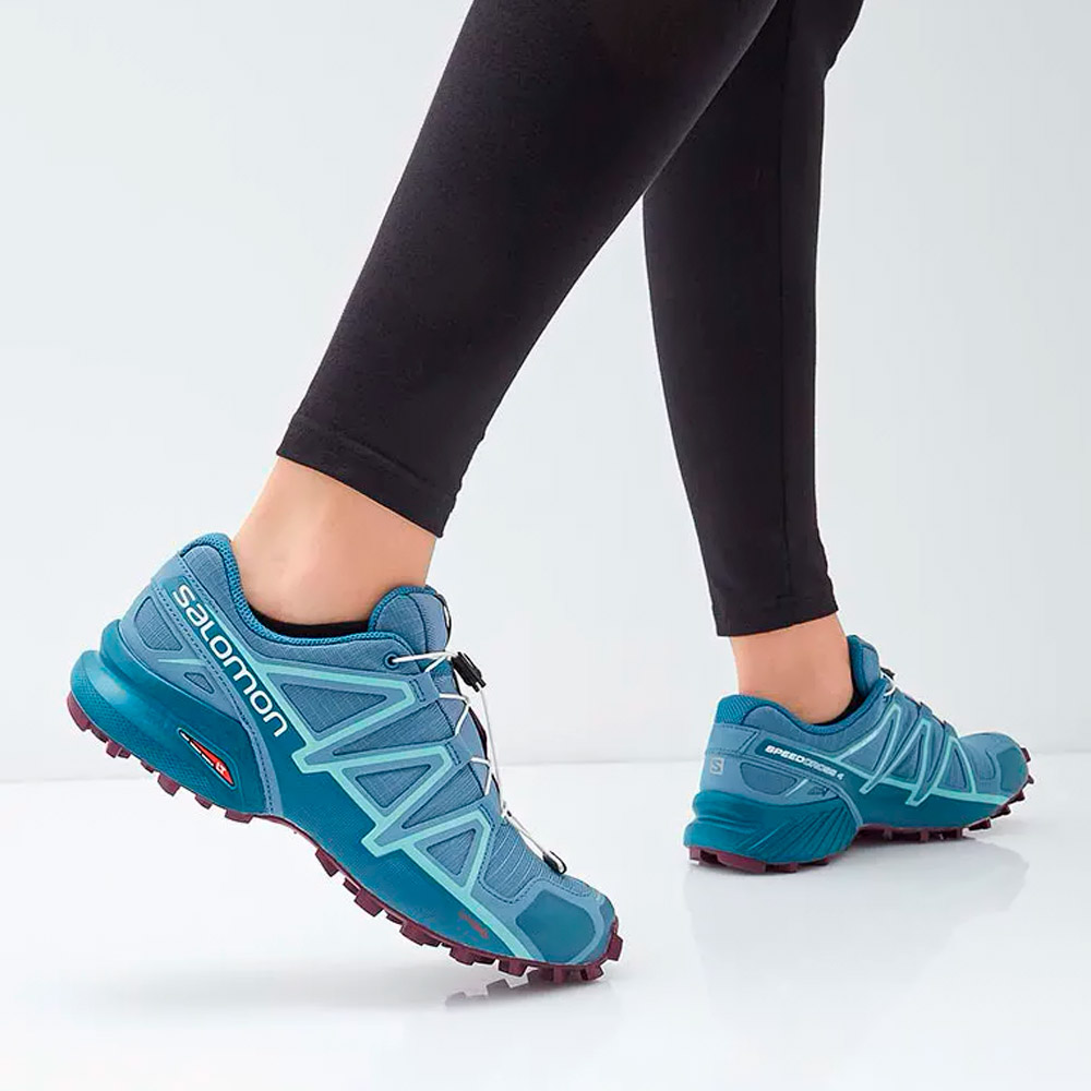 Кроссовки Salomon SPEEDCROSS 4 / Женский / 39.5 / Синий photo 2