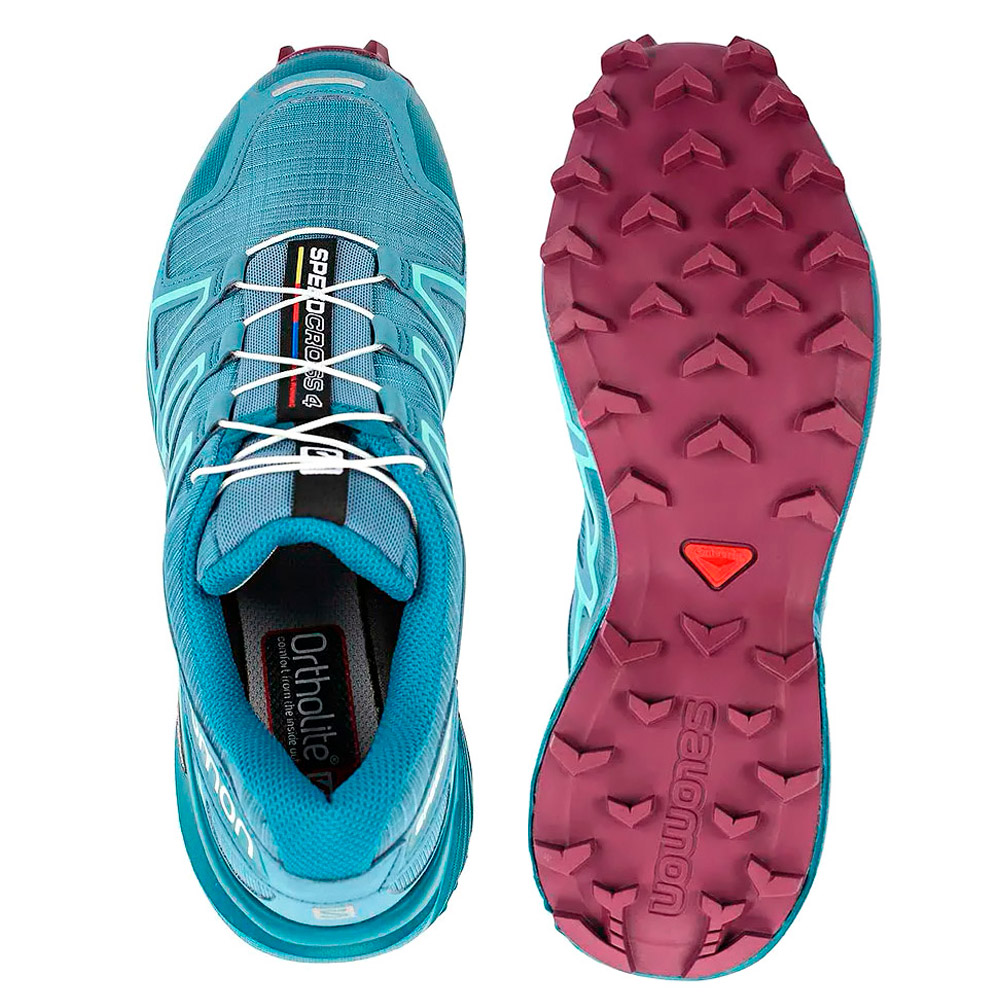Кроссовки Salomon SPEEDCROSS 4 / Женский / 39.5 / Синий photo 3