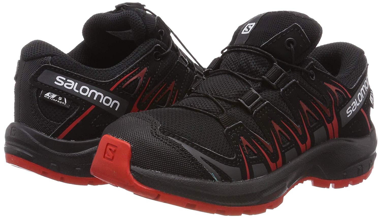 Incaltaminte Sport Salomon XA PRO 3D pt Barbati / 35 / Negru-rosu photo 3