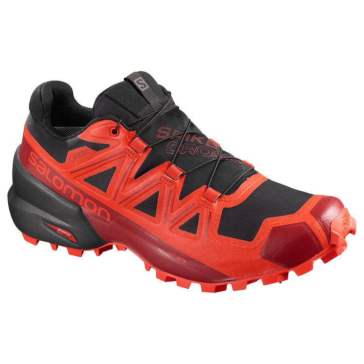 Кроссовки Salomon SPIKECROSS 5 GTX / Мужской / 42 / Черный/Красный photo 2