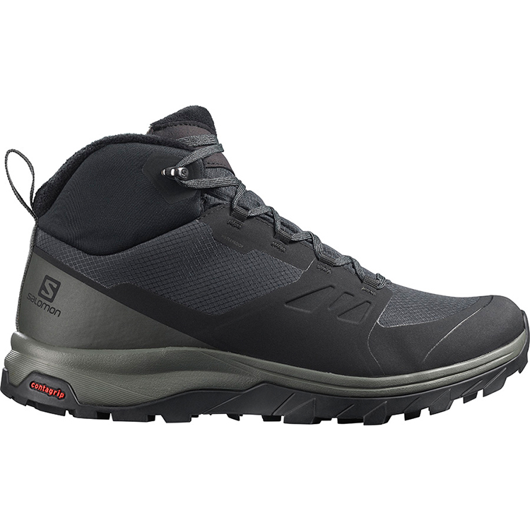 Ботинки Salomon OUTsnap CSWP / Мужской / 44.5 / Черный photo 2