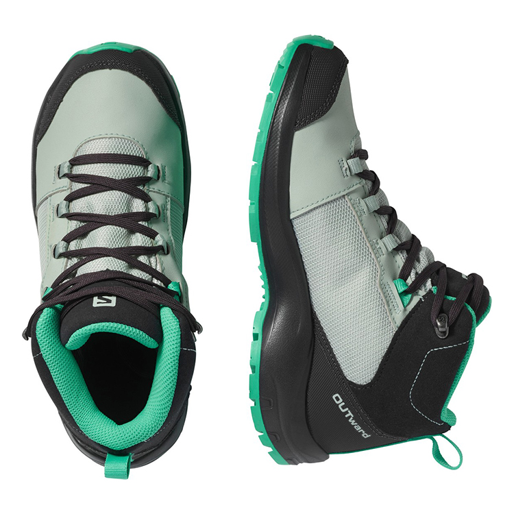 Ботинки Salomon OUTward CSWP J / Женский / 32 / Серый photo 5