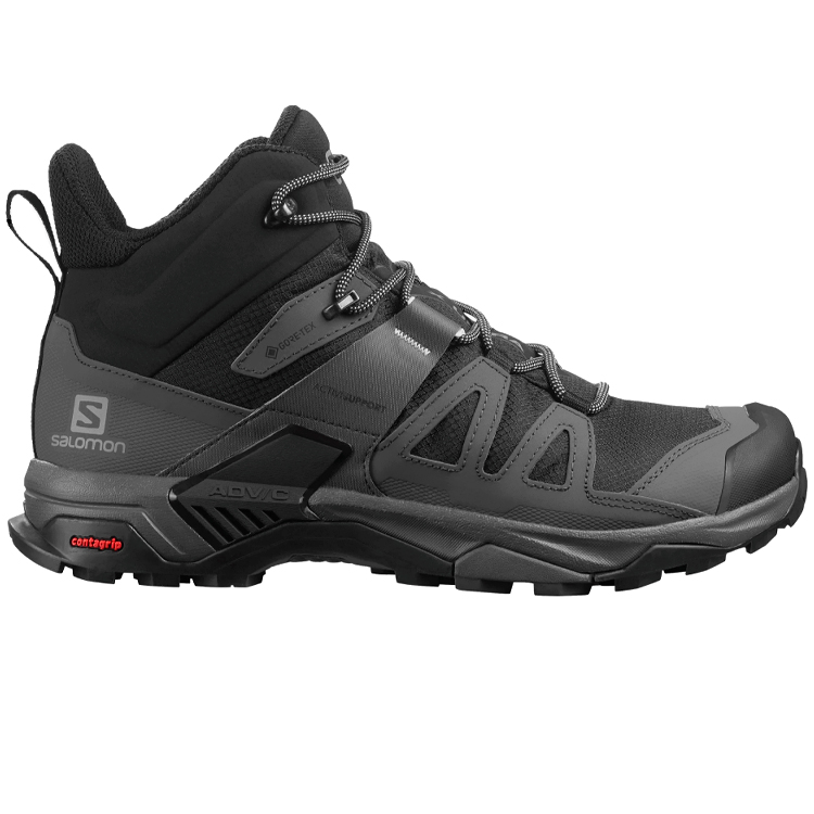Ботинки Salomon X ULTRA 4 MID GTX / Мужской / 47.5 / Черный/Серый photo 2