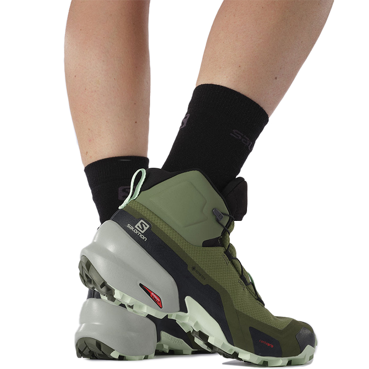 Ботинки Salomon CROSS HIKE MID GTX W / Женский / 36.5 / Хаки photo 5