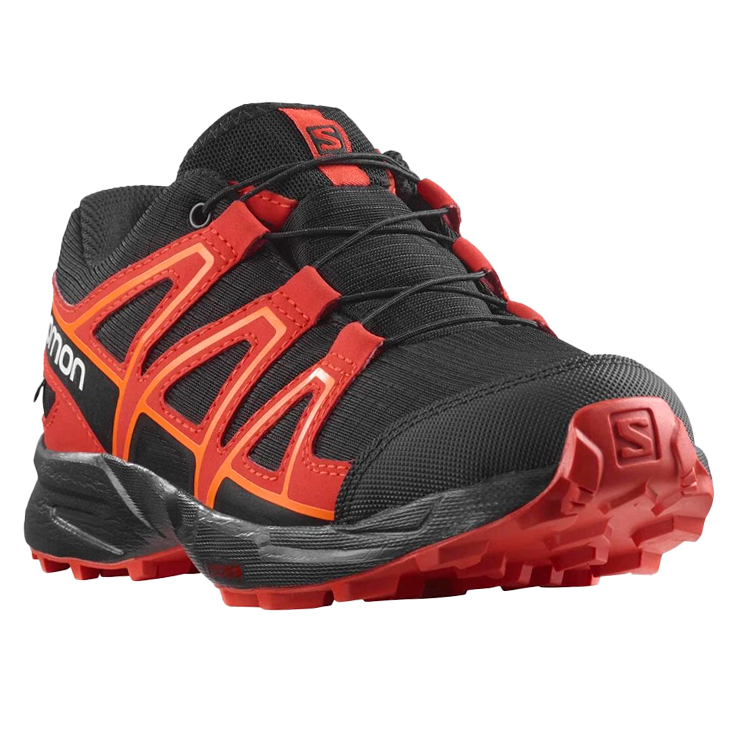 Кроссовки Salomon SHOES SPEEDCROSS CSWP / Мужской / 33 / Черный/Красный photo 4