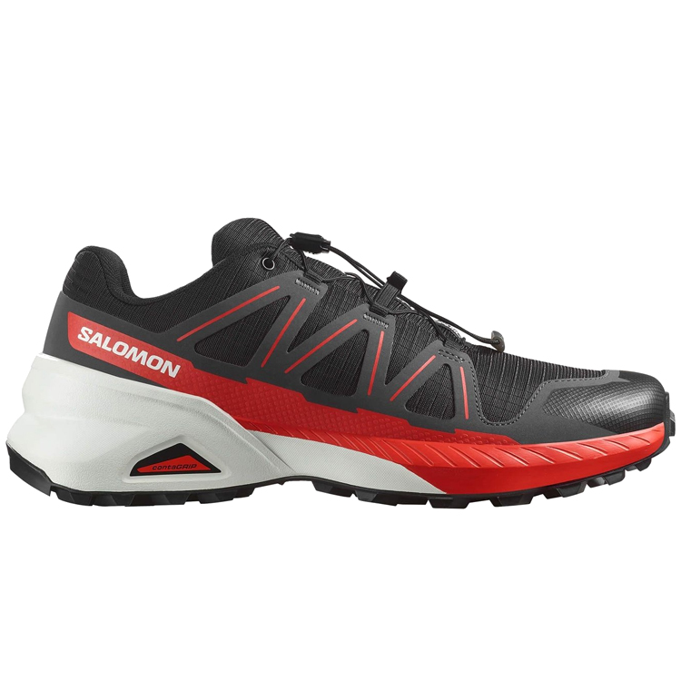 Кроссовки Salomon SPEEDCROSS PEAK / Мужской / 41.5 / Черный/Красный photo 2