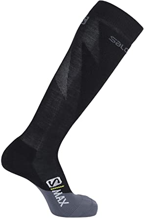 Носки Унисекс Salomon S/MAX BLACK/SURF THE WEB 42-44 Черный photo 1 Носки Унисекс Salomon S/MAX BLACK/SURF THE WEB 42-44 Черный photo 1