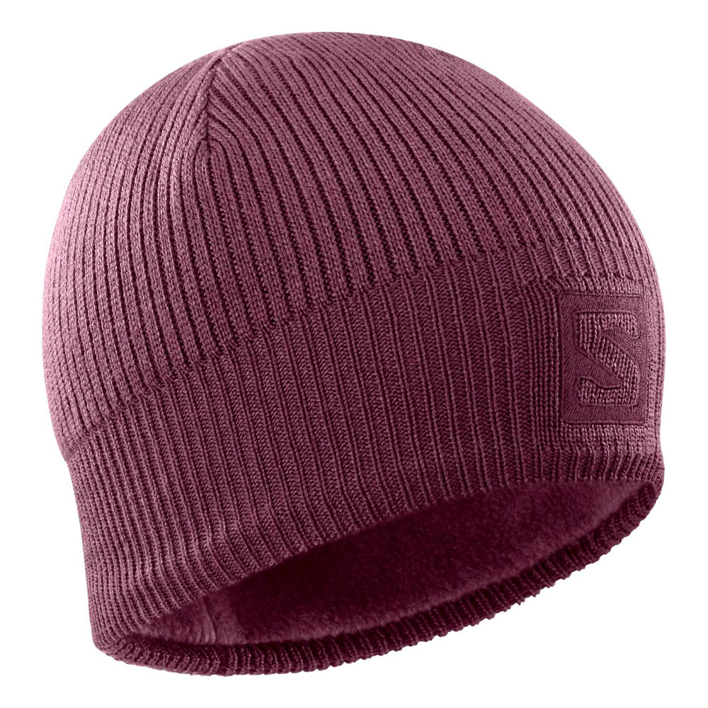 Caciula Salomon LOGO BEANIE OSFA Bordo photo 1
