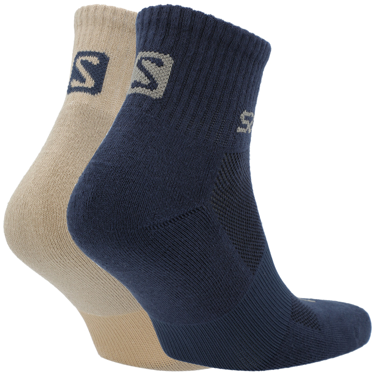 Sosete Unisex Salomon EVASION 2-PACK 42-44 Albastru-bej photo 3