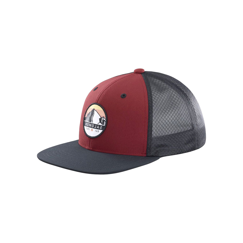 Chipiu Salomon CAP TRUCKER FLAT CAP S/M Bordo photo 1 Chipiu Salomon CAP TRUCKER FLAT CAP S/M Bordo photo 1