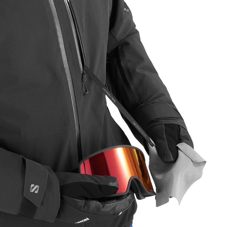 Куртка мужская Salomon HIGHLAND JACKET M L Черный photo 4