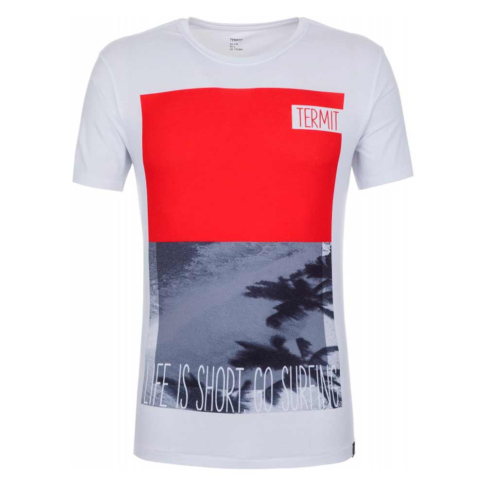 Tricou bărbătesc Termit S Alb photo 1 Tricou bărbătesc Termit S Alb photo 1