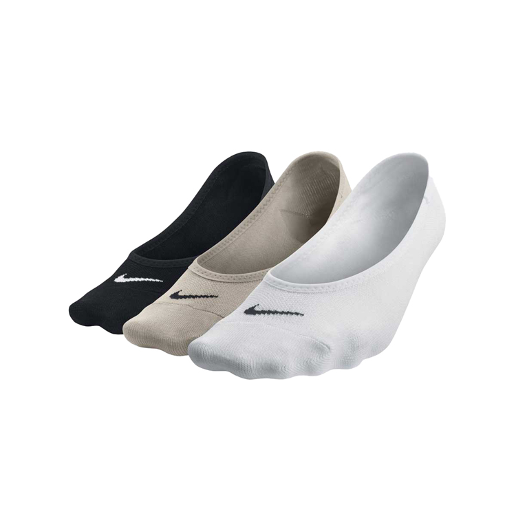 Nike W NK LTWT FOOT 3PR/SX4863-900/Negru-bej-alb photo 2