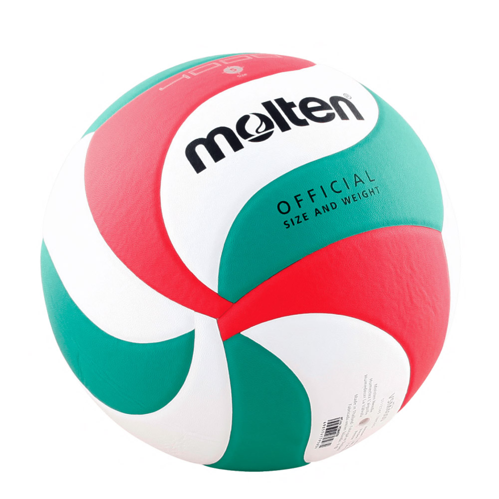 Minge voley Molten V5M4000 / Marimea 5 / Alb-verde-rosu photo 3
