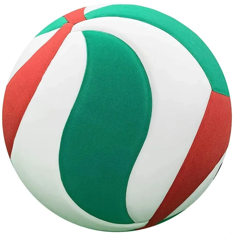 Minge voley Molten V5M4000 / Marimea 5 / Alb-verde-rosu photo 5