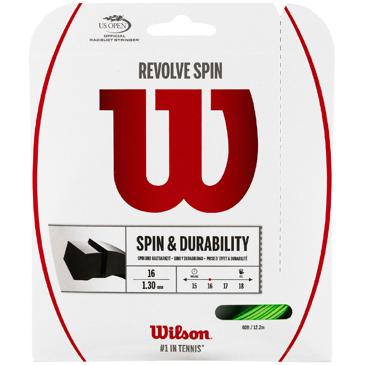 Струны теннисные Wilson REVOLVE SPIN 16 SET photo 