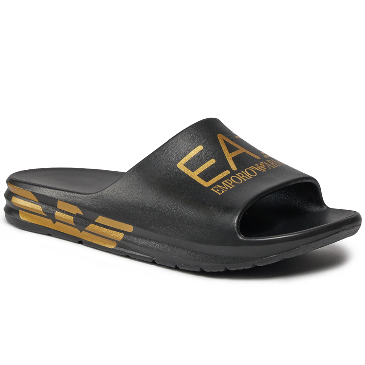 Slapi EA7 EMPORIO ARMANI WATER SPORTS CRUSHER pt Barbati / 39 / Negru photo 3