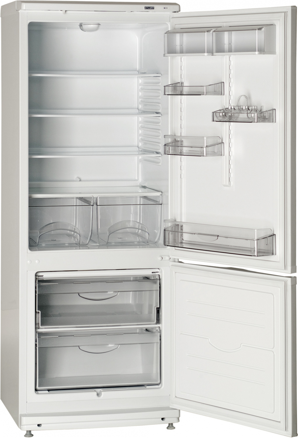 Frigider cu doua usi Atlant XM-4009-100 / 264 l / 157 cm / A / Alb photo 11